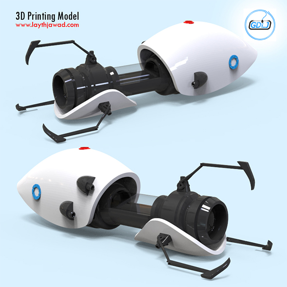 Portal Gun 3D - 3Docean 29026428