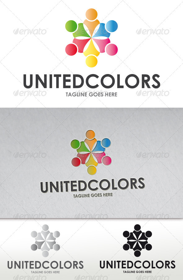 United Colors Logo - Humans Logo Templates