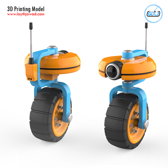 VU Robot 3D - 3Docean 29033971