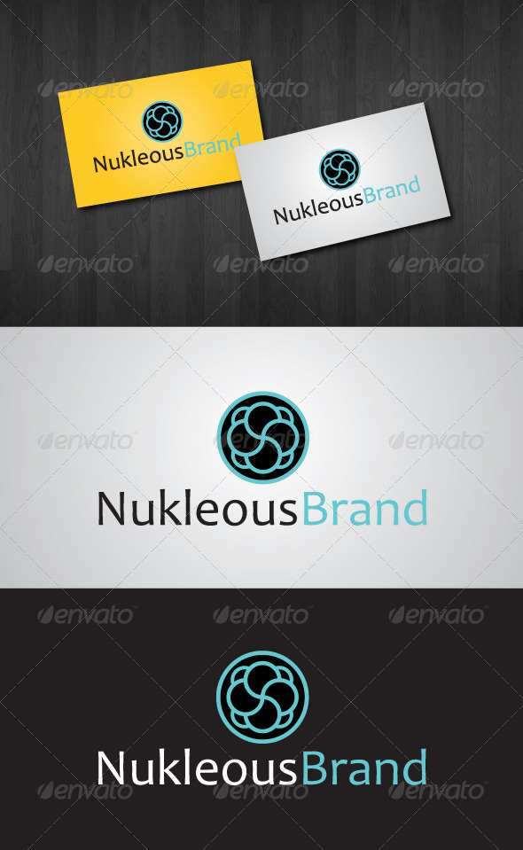 Nukleous Brand Logo - Abstract Logo Templates