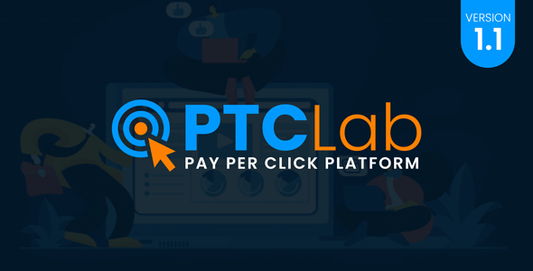 ptcLAB – Pay Per Click Platform