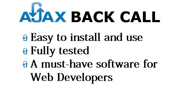 AJAX Back Call - CodeCanyon 2686282