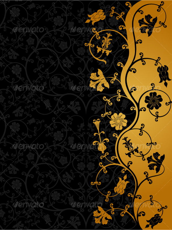 Abstract floral background - Backgrounds Decorative