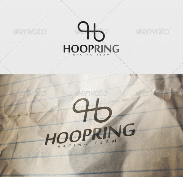 Hoop Ring Logo - Letters Logo Templates