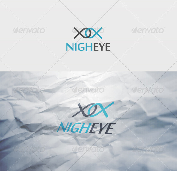 Nigh Eye Logo - Vector Abstract