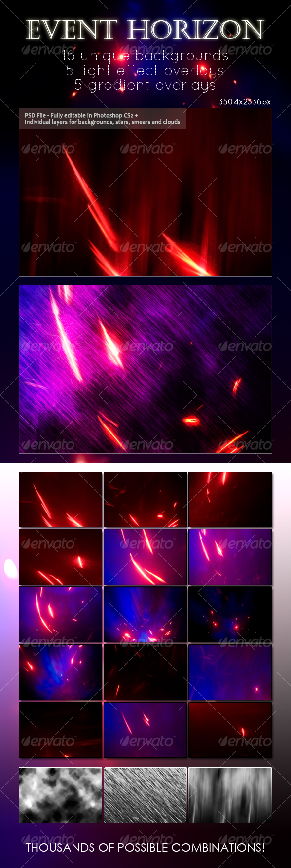 Event Horizon - Abstract Space Backgrounds - Backgrounds Graphics