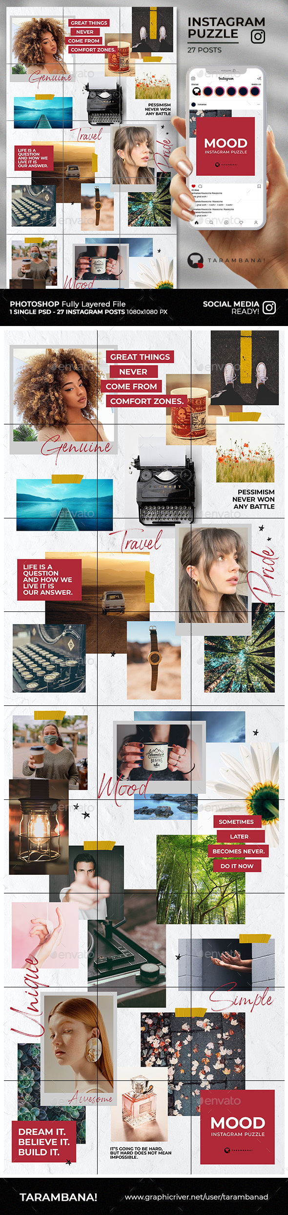 Mood - Instagram Puzzle Feed