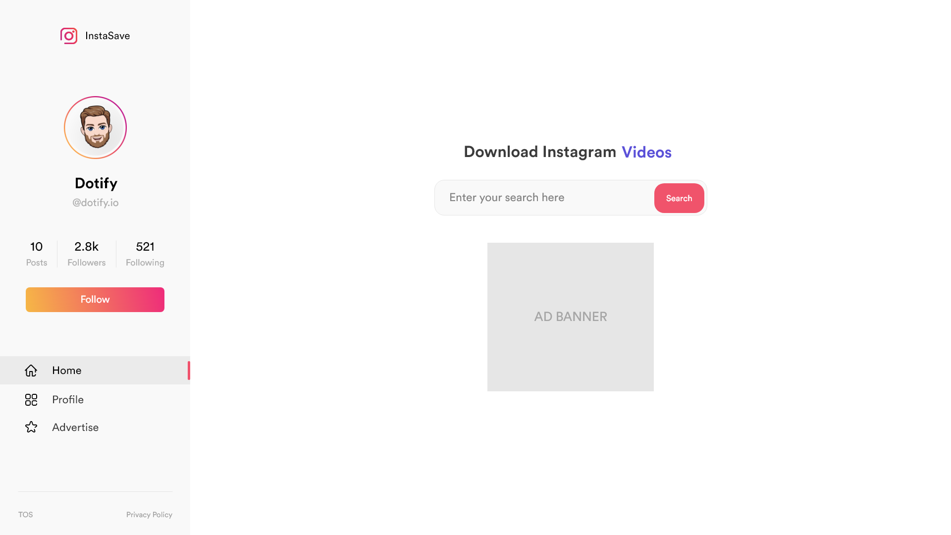 Download Instagram Reels Igtv Videos Photos And Albums By Dotifyio