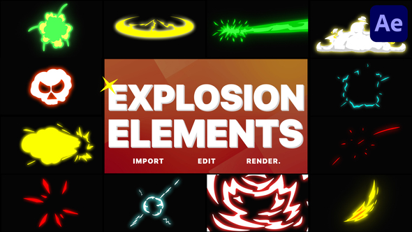 Explosion Elements - VideoHive 29001474