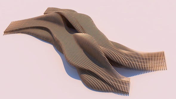 Tie Bench Parametric - 3Docean 29061871