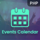 Tiva Events Calendar For PHP