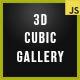 3D Cubic Gallery - Advanced Media Gallery