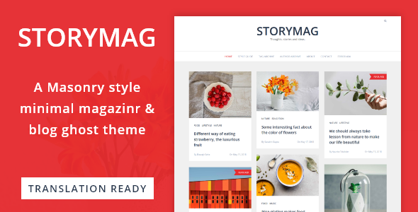 Storymag - Minimal - ThemeForest 21971847