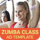 Health Fitness Zumba Class Banner HF013