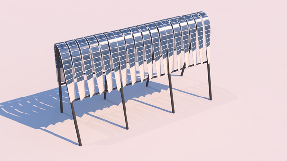 Shaded Solar Panel - 3Docean 29077118
