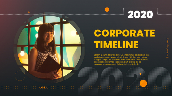Corporate Timeline - VideoHive 29077800