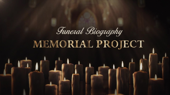 Funeral Biography - VideoHive 29086599