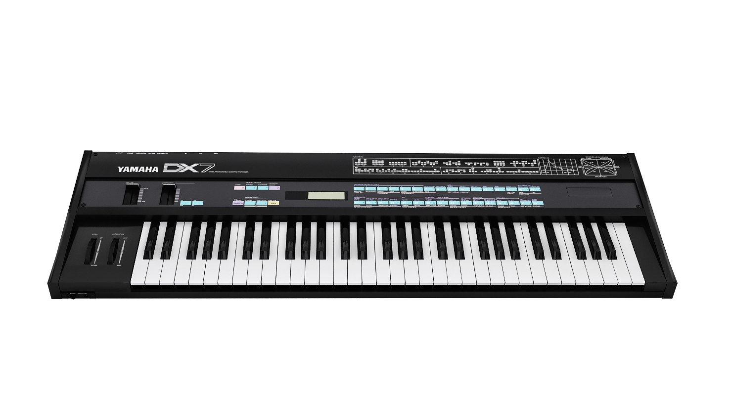 Synthesizer Yamaha Dx7 By Fardor 3docean