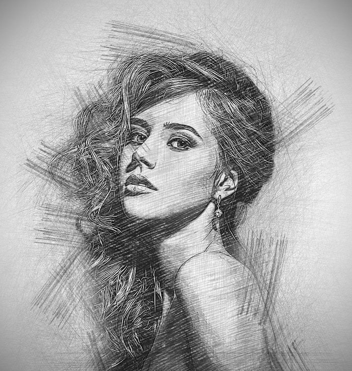 Pencil Sketch Photoshop Action, Add-ons | GraphicRiver