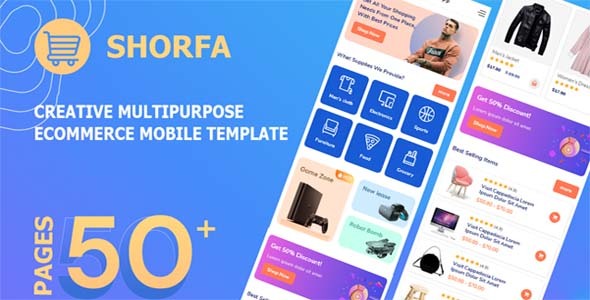 Special Shorfa - Multipurpose Ecommerce Mobile Template