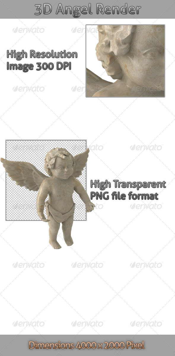 3D Angel Render - 3D Renders Graphics