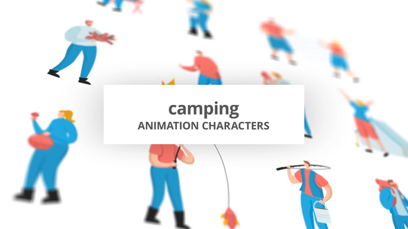Camping - Character - VideoHive 29102352