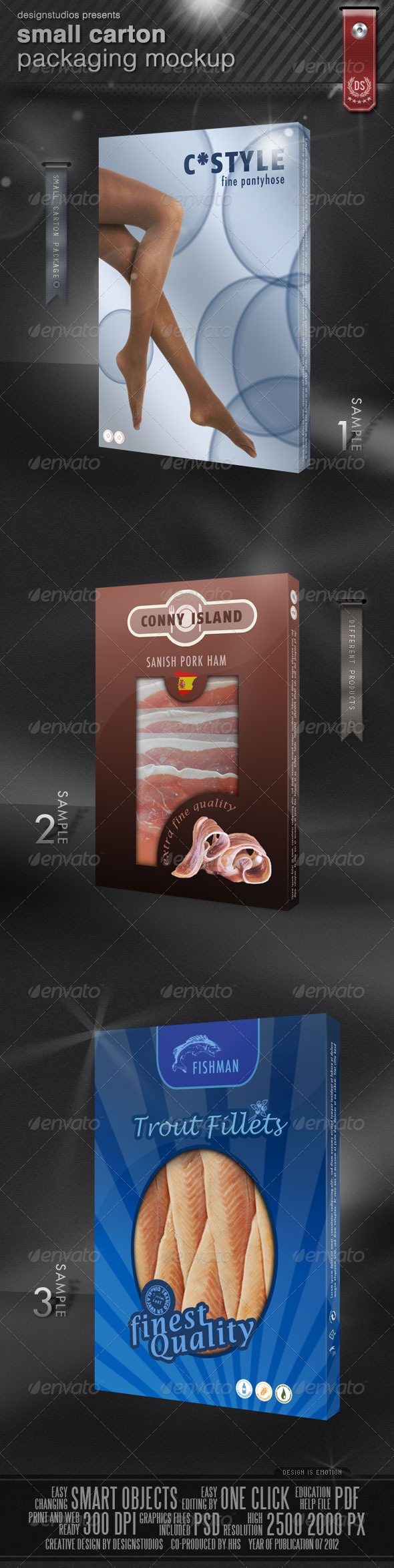 Small Carton Packaging Mock-Up - Miscellaneous Packaging