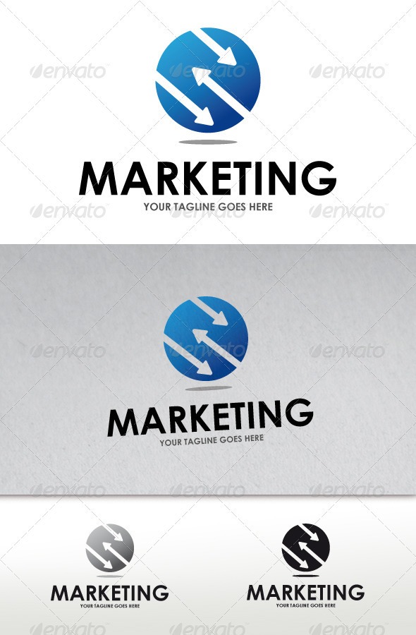 Marketing Logo - Symbols Logo Templates