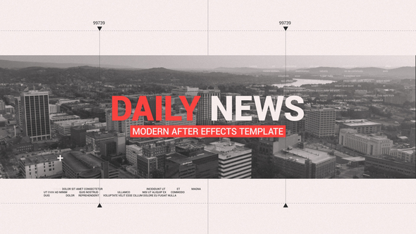 Daily News Intro - VideoHive 29109220