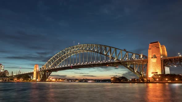 Sydney Harbour Bridge at Sunset alt