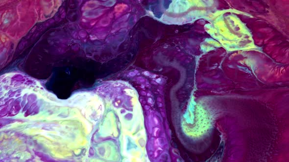 Abstract Colorful Sacral Liquid Waves Texture 709 alt