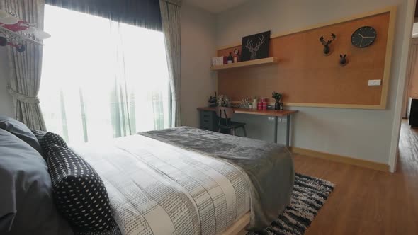 Dark Theme Master Bedroom Decoration Walkthrough alt