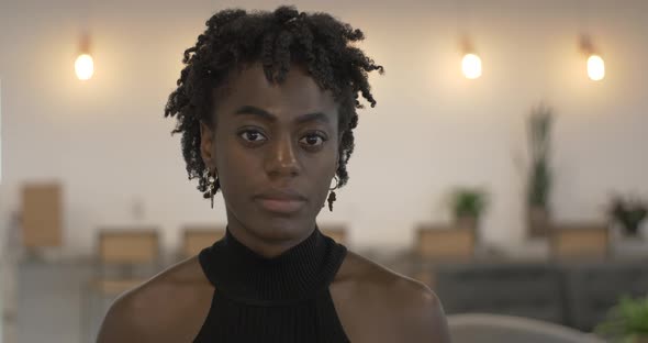 African American Woman Portrait