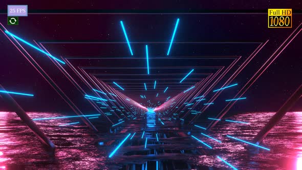 Motion Neon Light Vj A4 HD alt