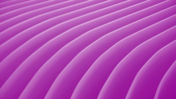 Abstract 3d Moving Lines Purple Background