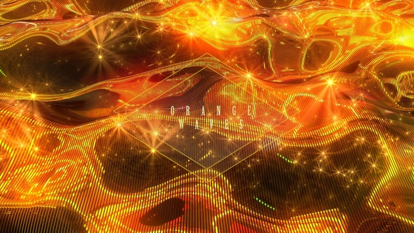 Orange Waves alt