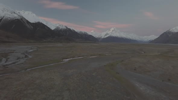 Mt Cook in Southern Alps
