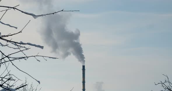 Pollution by an Old Coal-Fired Power Plant