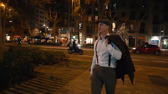 Old Fashion Man From the 1920s England alt