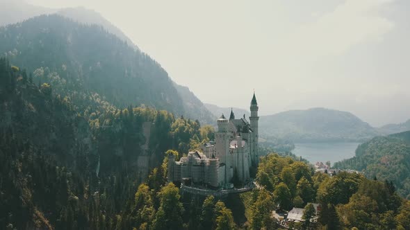 Neuschwanstein Castle in Fussen Bavaria Germany