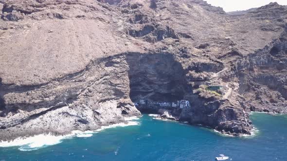 Pirate Cave Poris De Candelaria, a Hidden Tourist Attraction Near Tijarafe