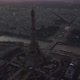 Amazing Aerial Panoramic Footage of City at Twilight - VideoHive Item for Sale