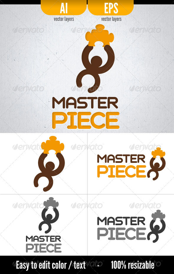 Master Piece - Logo Template - Symbols Logo Templates
