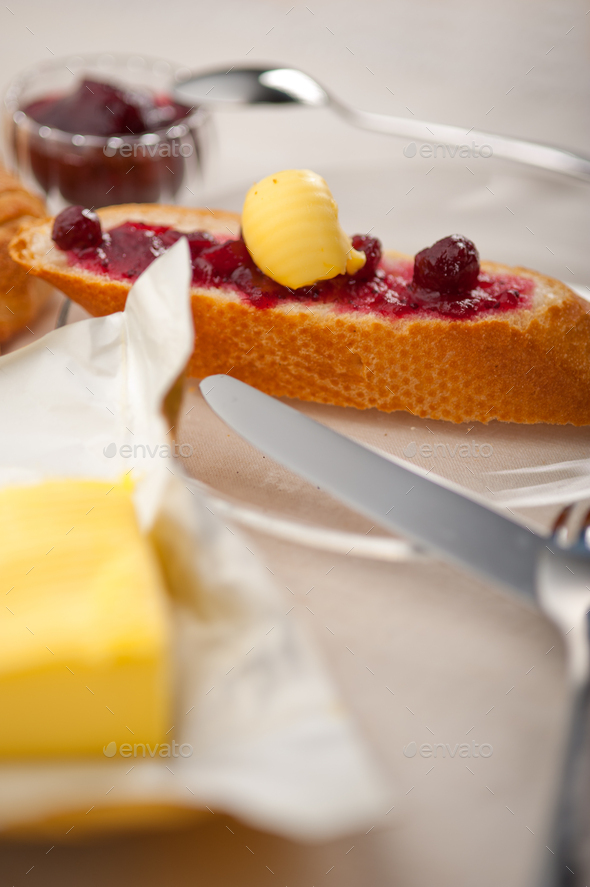 Bread Butter And Jam Stock Photo By Keko64 Photodune