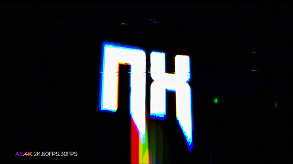 Fast Glitch Logo - VideoHive 29125975