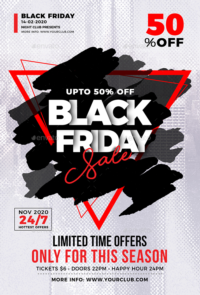 Black Friday Sale Bundle, Print Templates GraphicRiver