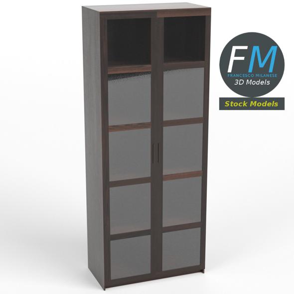 Window cabinet bookcase - 3Docean 29134191