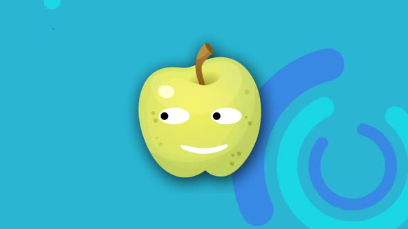 Apple comic animation alt