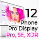 Phone 12 Pro Display Mockup - Web App Promo - VideoHive Item for Sale