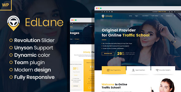 EdLane - Driving - ThemeForest 23819623